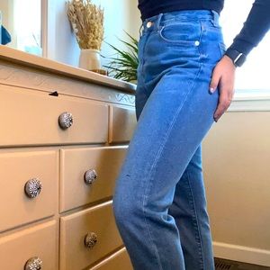 Medium Wash Mom Jeans